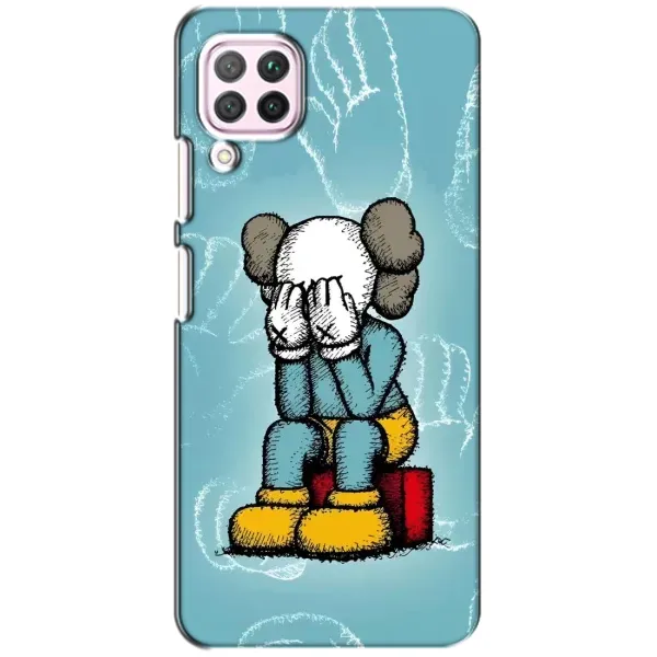 Чехол с принтом «Плач Bearbrick» для Huawei P40 Lite Чехол с принтом «Плач Bearbrick» для Huawei P40 Lite