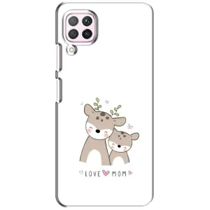 Чохол з принтом «Оленята мама і малюк» для Huawei P40 Lite