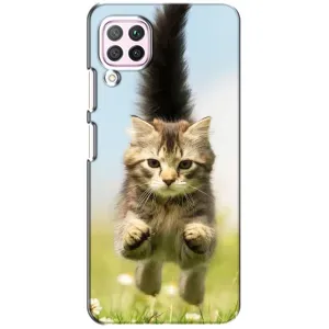 Чохли з Котиками для Huawei P40 Lite (VPrint) (Прижок кота)