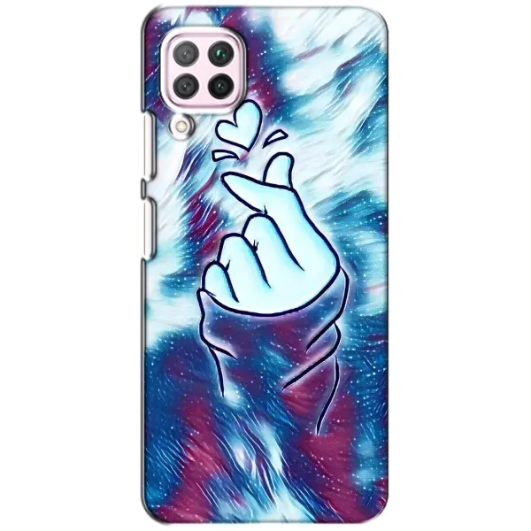 Чехол с принтом «Радужное сердце» для Huawei P40 Lite