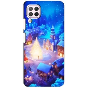 Різдвяні Чохли для Huawei P40 Lite (VPrint) (Різдвяне місто)