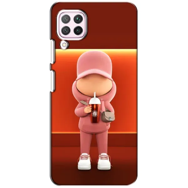 Чехол с принтом «С Кофе» для Huawei P40 Lite