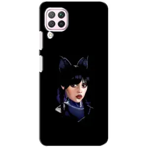 Чохли Венсдей на Huawei P40 Lite Уенсдей (AlphaPrint) (серйозна Венздей)