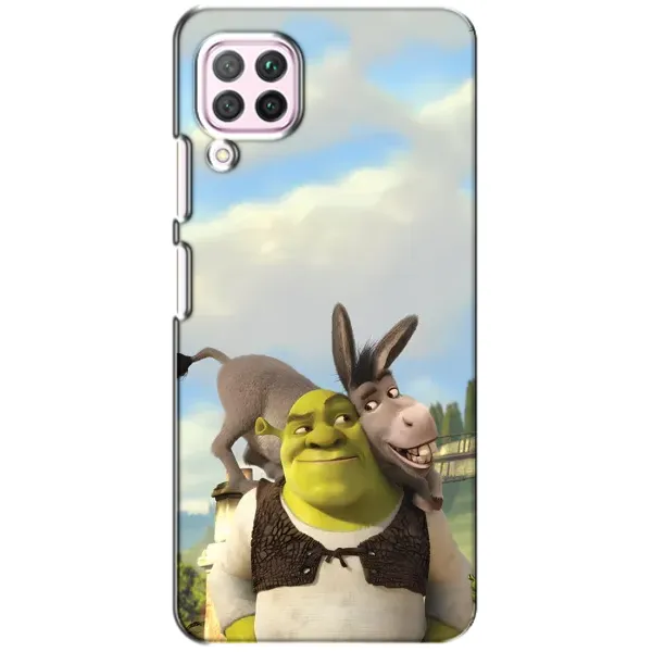 Чохол з принтом «Шрек та Осел» для Huawei P40 Lite