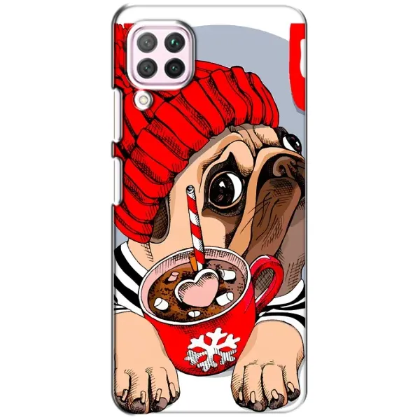 Чохол з принтом «Песик в шапці» для Huawei P40 Lite Чохол з принтом «Песик в шапці» для Huawei P40 Lite