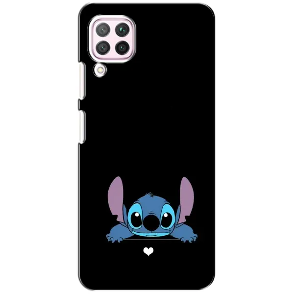 Чехол с принтом «Стич на черном» для Huawei P40 Lite