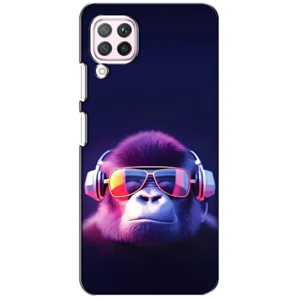 Чохол з принтом «Стильна мавпа» для Huawei P40 Lite