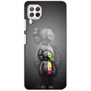 Чехол с принтом «Тело Bearbrick» для Huawei P40 Lite