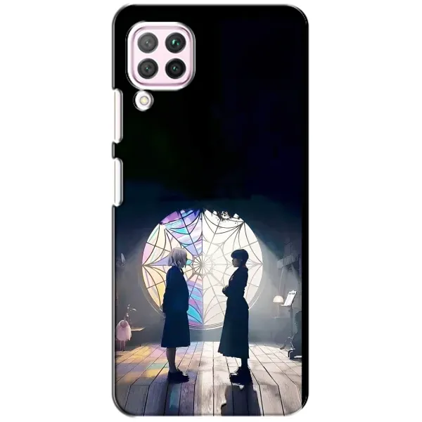 Чохол з принтом «Венздей та Інід» для Huawei P40 Lite