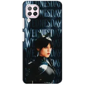 Чохли Венсдей на Huawei P40 Lite Уенсдей (AlphaPrint) (Венздей кішка)