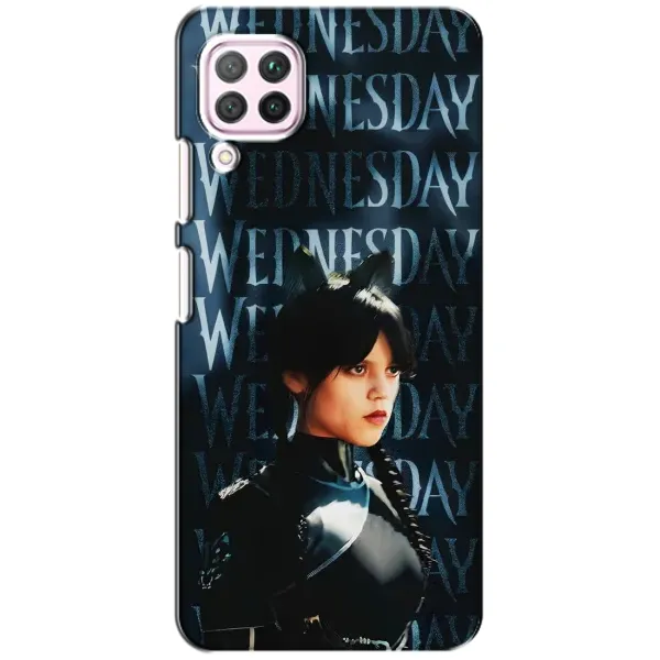 Чохол з принтом «Венздей кішка» для Huawei P40 Lite