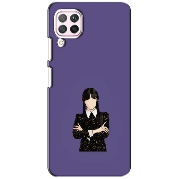 Чохол з принтом «Венздей у чорному» для Huawei P40 Lite