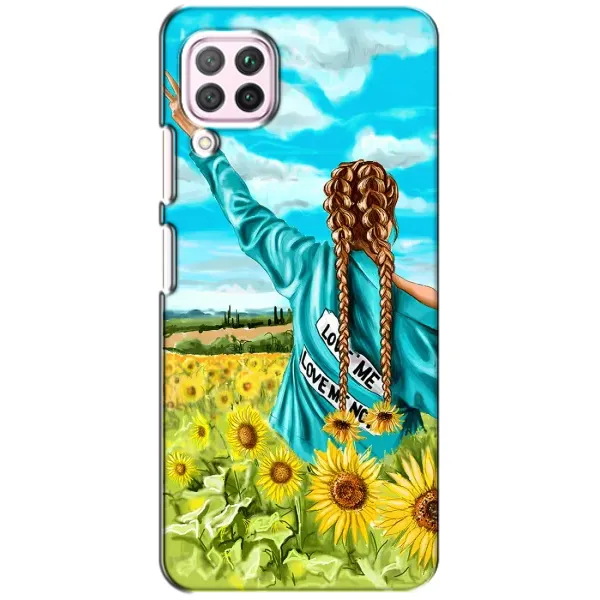 Чохол з принтом «Україночка» для Huawei P40 Lite Чохол з принтом «Україночка» для Huawei P40 Lite