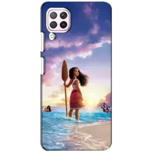 Чохол з мультфільмом Ваяна Huawei P40 Lite (Моана з веслом)