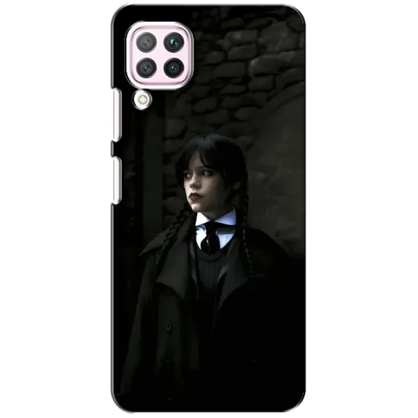 Чехол с принтом «Темный стиль Уэнздей» для Huawei P40 Lite Чехол с принтом «Темный стиль Уэнздей» для Huawei P40 Lite