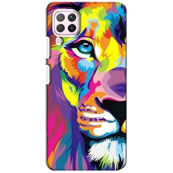 Чохол з принтом «Яскравий Лев» для Huawei P40 Lite