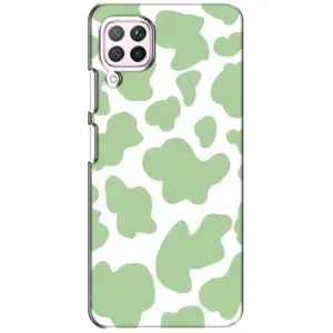 Чехол с принтом «Зеленый принт» для Huawei P40 Lite