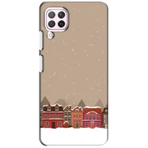 Новорічні, Святкові Чохли для Huawei P40 Lite - 2024 год (Зимове місто)