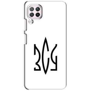 Чохли для Huawei P40 Lite Укр. Символіка (AlphaPrint) (ЗСУ герб)
