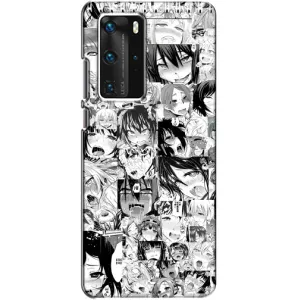 Чохол з принтом «Ahegao manga» для Huawei P40 Pro
