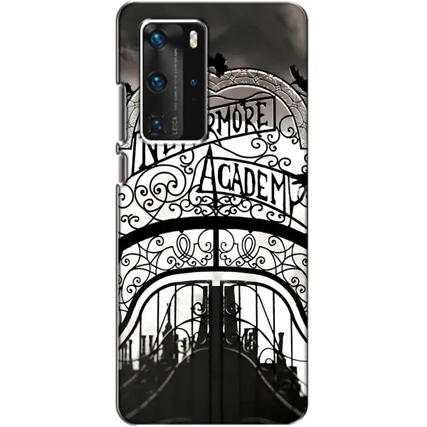 Чехол с принтом «Ворота Академии Невермор» для Huawei P40 Pro Чехол с принтом «Ворота Академии Невермор» для Huawei P40 Pro