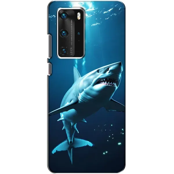 Чохол з принтом «Акула під водою» для Huawei P40 Pro