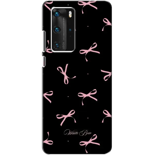 Чохол з принтом «Банти на чорному» для Huawei P40 Pro