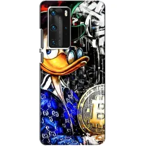 Чехлы для Хуавей П40 Про - Scrooge MagDag (PREMIUMPrint) (Биткойн Скрудж)