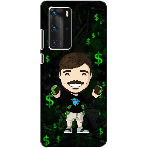 Чохол з принтом «Блогер Beast» для Huawei P40 Pro Чохол з принтом «Блогер Beast» для Huawei P40 Pro