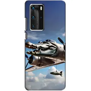 Чохол з мемом Тралалело тралала на Huawei P40 Pro (Бомбардіро крокоділо)