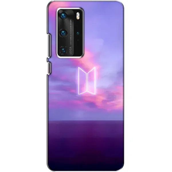 Чохол з принтом «BTS логотип» для Huawei P40 Pro Чохол з принтом «BTS логотип» для Huawei P40 Pro