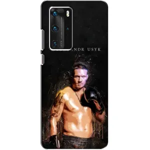 Чехол с принтом «Боксер Александр Усик» для Huawei P40 Pro