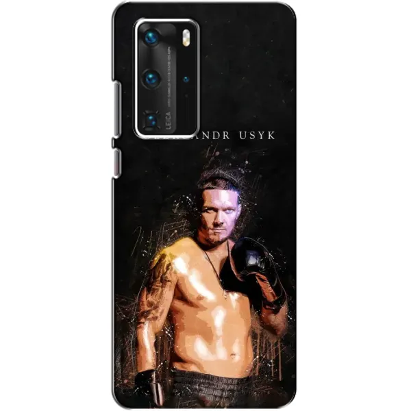 Чехол с принтом «Боксер Александр Усик» для Huawei P40 Pro Чехол с принтом «Боксер Александр Усик» для Huawei P40 Pro