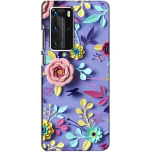Чохли з квітами для Huawei P40 Pro (VPrint) (Дизайн квітів)