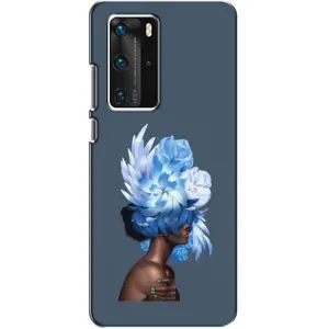 Чехлы (ART) Цветы на Huawei P40 Pro (VPrint) (Квіти на голові)