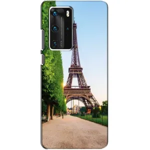 Чохол Ейфелева Вежа Huawei P40 Pro - (AlphaPrint) (Дорога до Парижу)