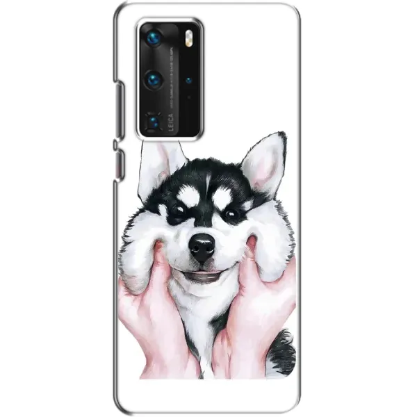 Чохол з принтом «Радісний Хаскі» для Huawei P40 Pro