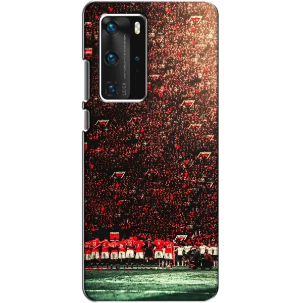 Чохол з принтом «фанати Манчестер Юнайтед» для Huawei P40 Pro Чохол з принтом «фанати Манчестер Юнайтед» для Huawei P40 Pro