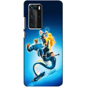 Чехол с принтом Фантастическая четверка для Huawei P40 Pro (Герои Фантастическая Четверка)