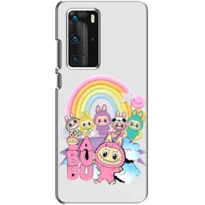 Чохол з принтом «Фон Лабубу» для Huawei P40 Pro