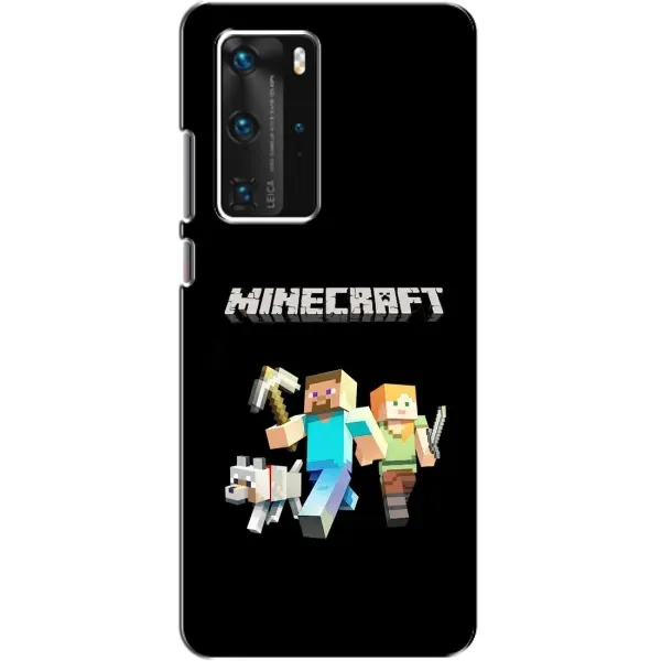 Чохол з принтом «герої Minecraft» для Huawei P40 Pro Чохол з принтом «герої Minecraft» для Huawei P40 Pro