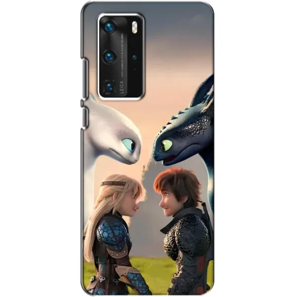 Чехол с принтом «Иккинг и Астрид» для Huawei P40 Pro Чехол с принтом «Иккинг и Астрид» для Huawei P40 Pro