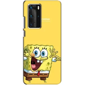 Чохол з принтом «Губка Боб» для Huawei P40 Pro