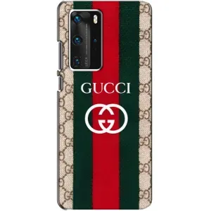 Чохол з принтом «Gucci дизайн» для Huawei P40 Pro