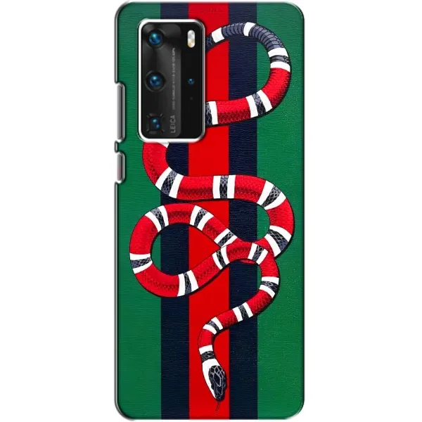 Чохол з принтом «Gucci змія» для Huawei P40 Pro Чохол з принтом «Gucci змія» для Huawei P40 Pro