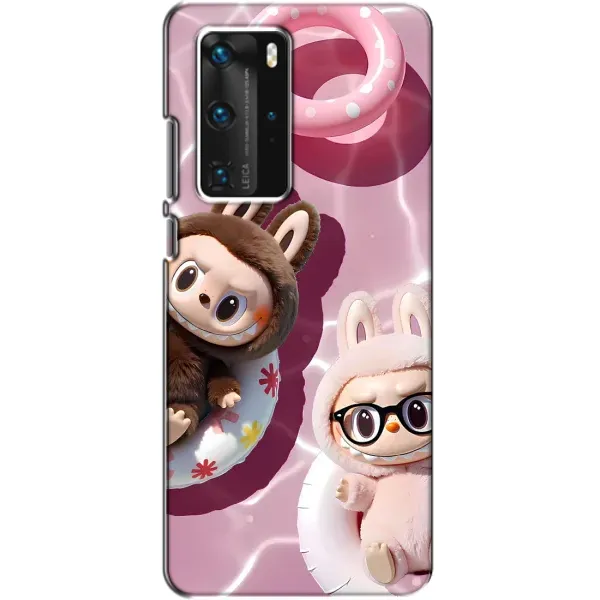 Чохол з принтом «Іграшка Лабубу» для Huawei P40 Pro