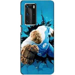 Чехол с принтом Фантастическая четверка для Huawei P40 Pro (Существо Фантастическая Четверка)