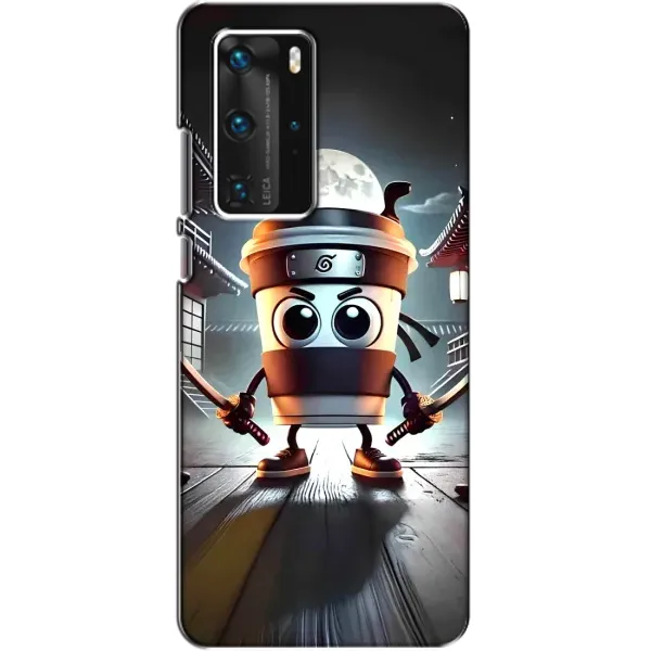 Чохол з принтом «Капучіно асасіно» для Huawei P40 Pro