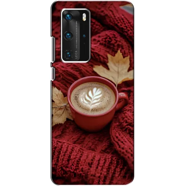 Чохол з принтом «Кава на ковдрі» для Huawei P40 Pro Чохол з принтом «Кава на ковдрі» для Huawei P40 Pro