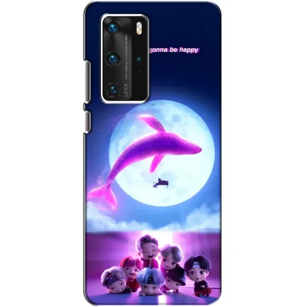 Чохол з принтом «КИТ BTS» для Huawei P40 Pro Чохол з принтом «КИТ BTS» для Huawei P40 Pro